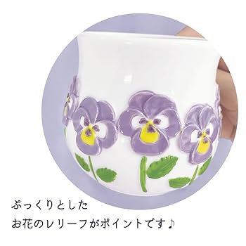 イマン　パンジー Amazon.co.jp: デコレ(Decole) お花マグ パンジー MG-62252